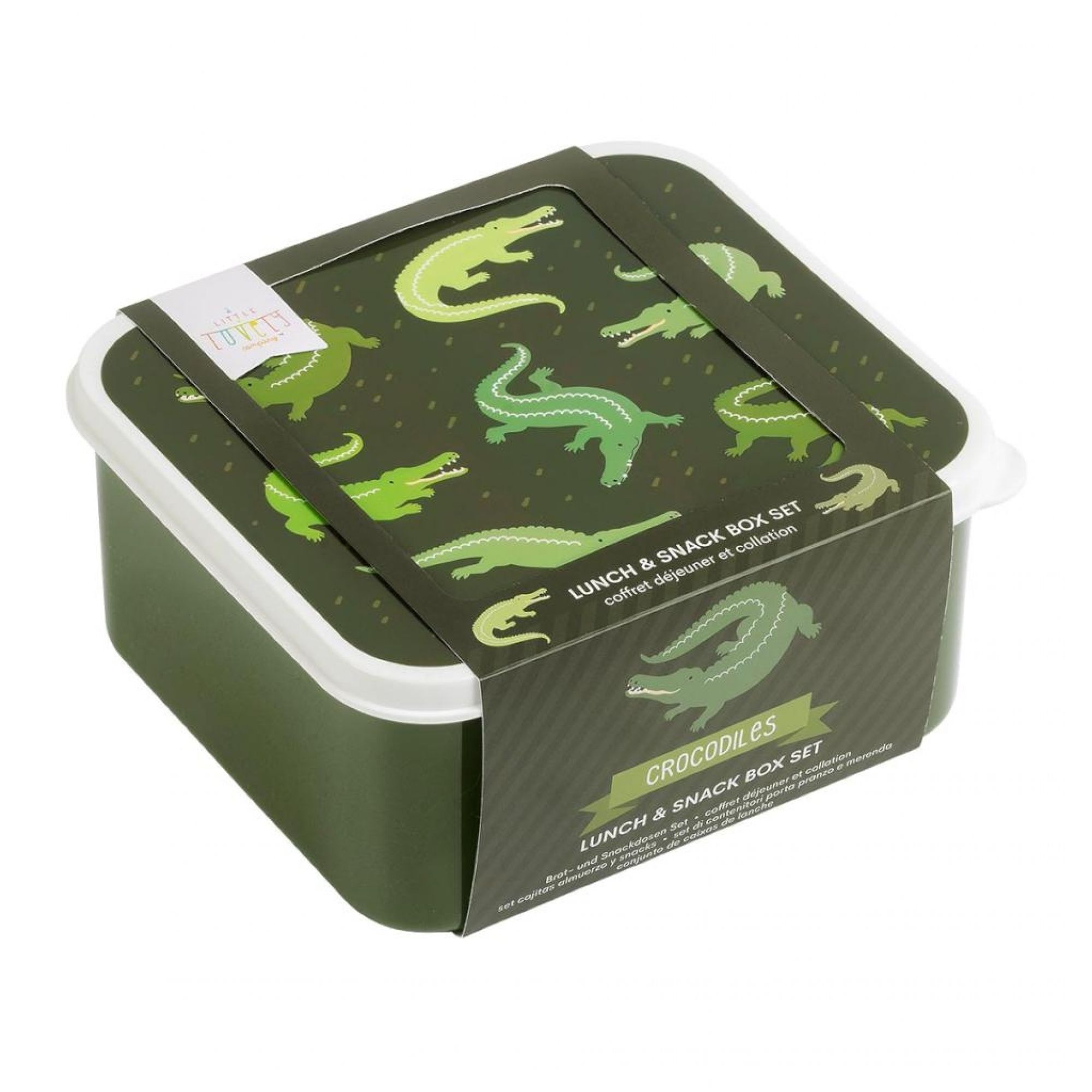 Lot De 4 Boîtes à Goûter Motif Cheval Pour Enfants - Mélamine Sans BPA, Lavables Au Lave-vaisselle