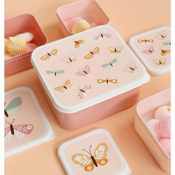 Boîtes à goûter Papillons