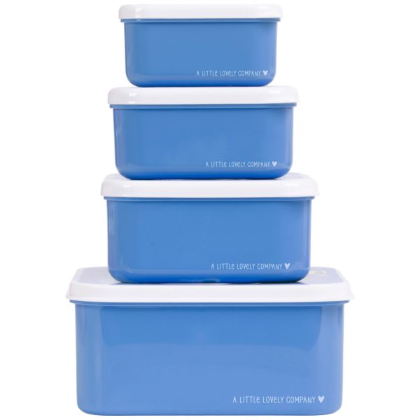 Lot de 4 boîtes à goûter Pirates