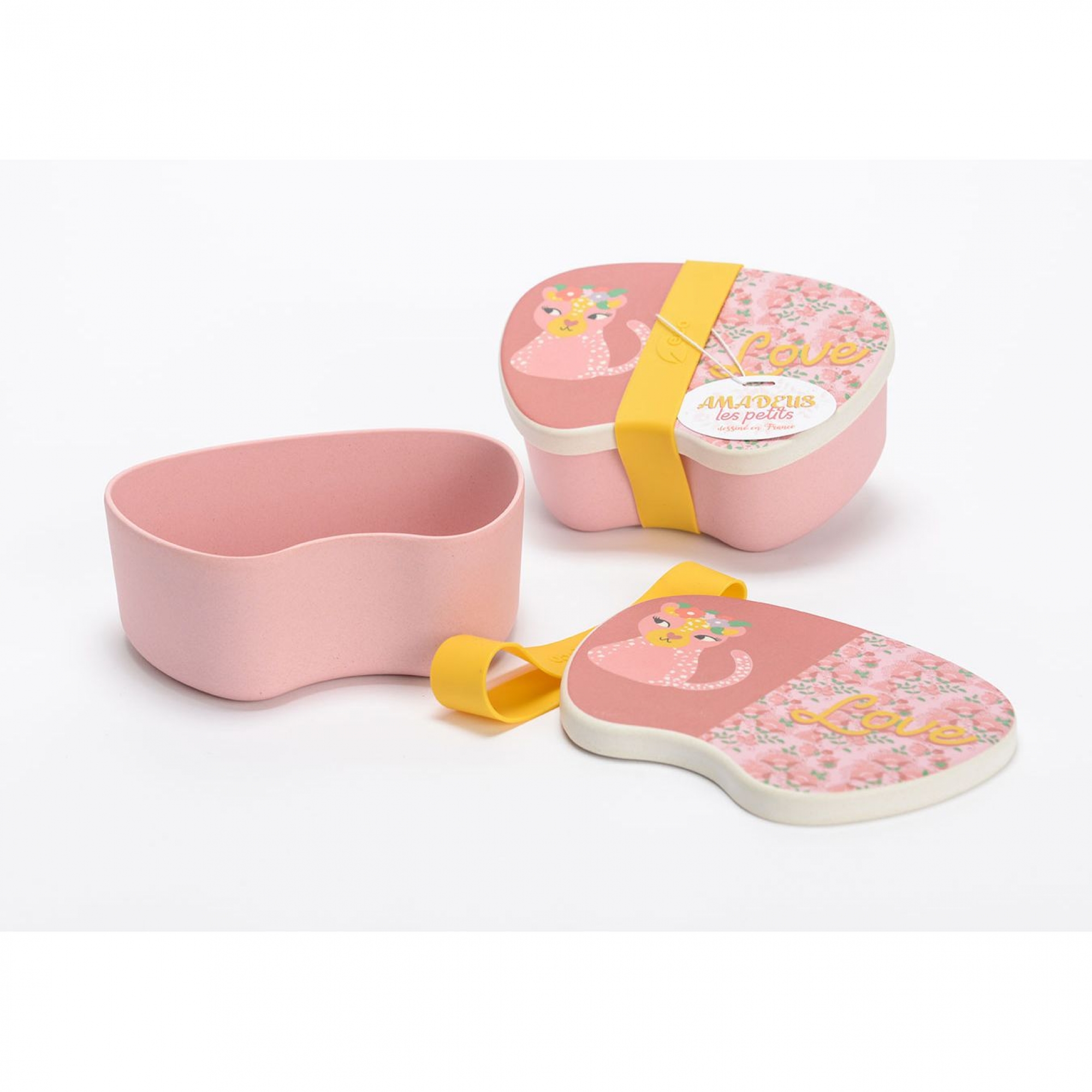 Amadeus Boite A Gouter Tigre Rose Made In Bebe Amadeus Boite A Gouter Tigre Rose Made In Bebe