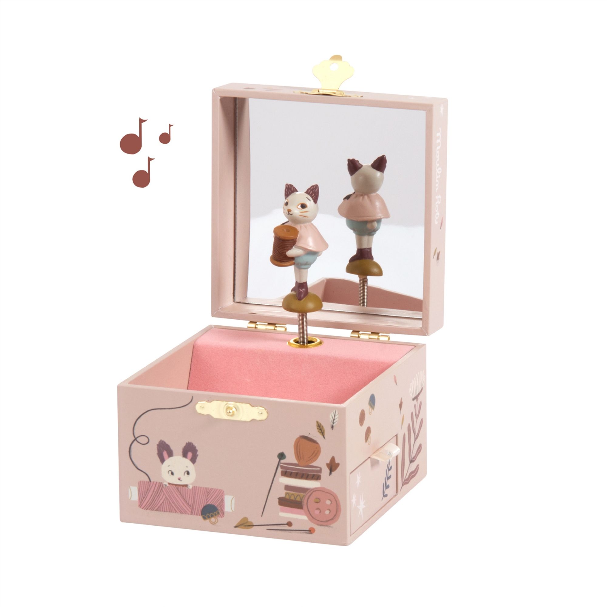 Coffret repas bébé Moulin Roty - Les Amis Monstres