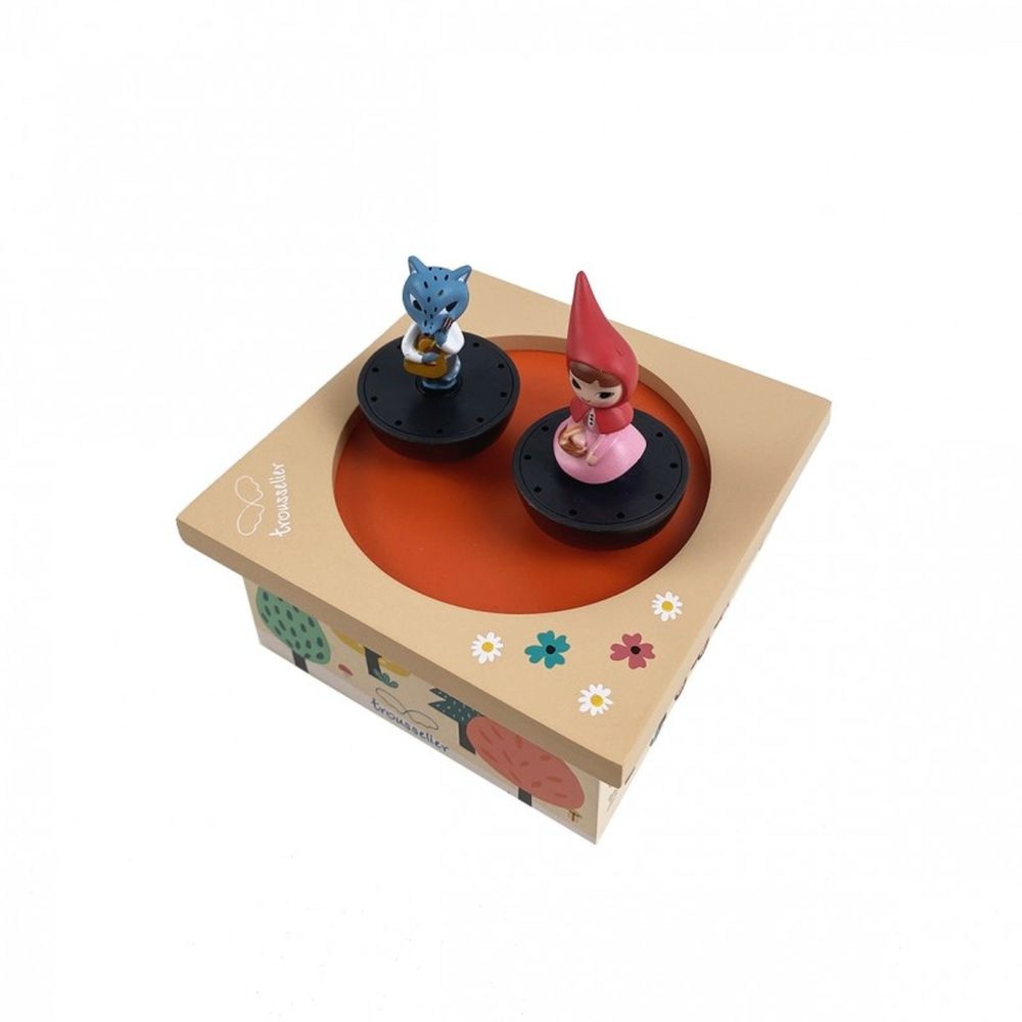 Boîte à musique magnétique Dancing Chat & Souris - Made in Bébé