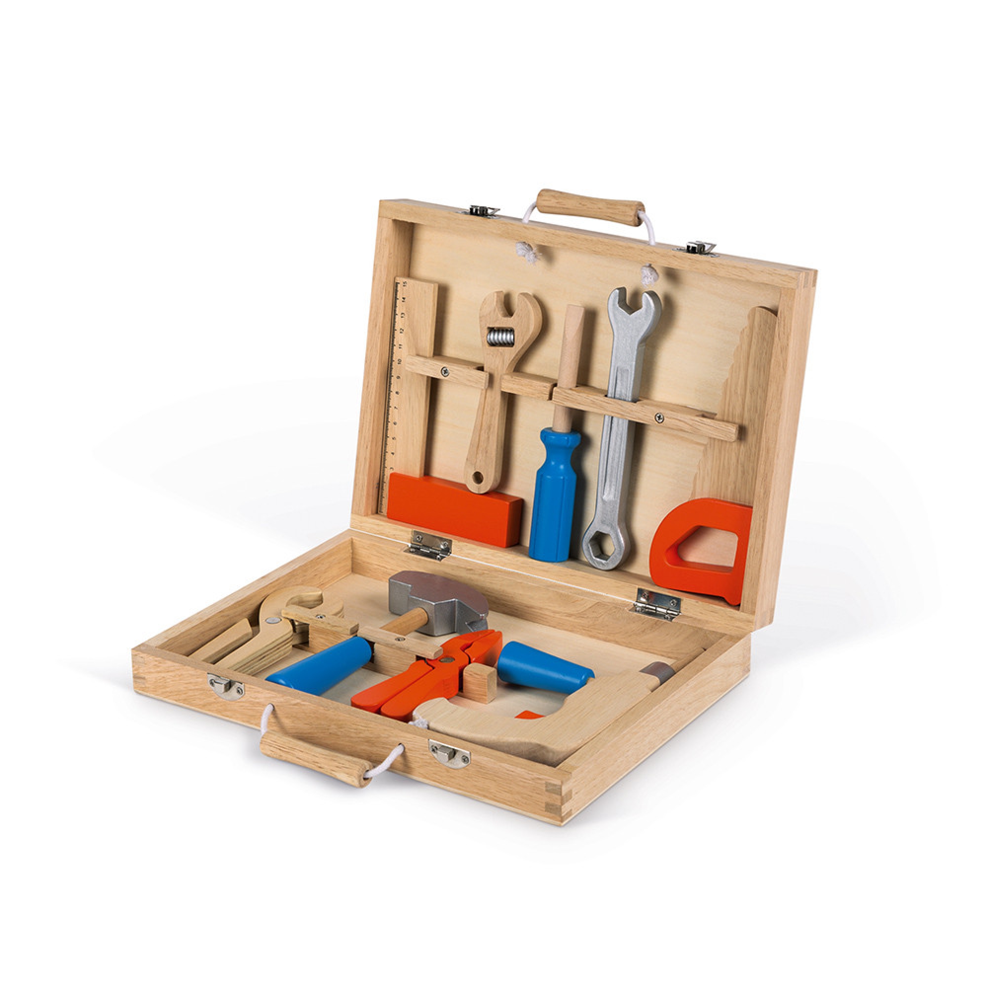 Janod Boite à outils enfant brico'kids en bois Made in Bébé