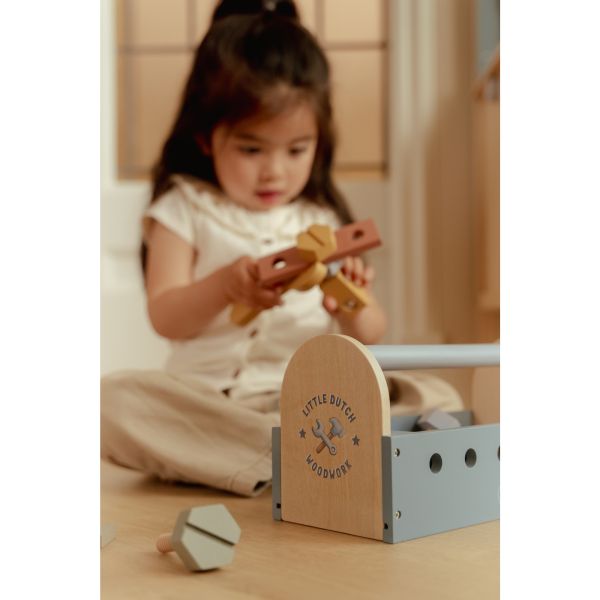 Boîte à outils en bois FSC