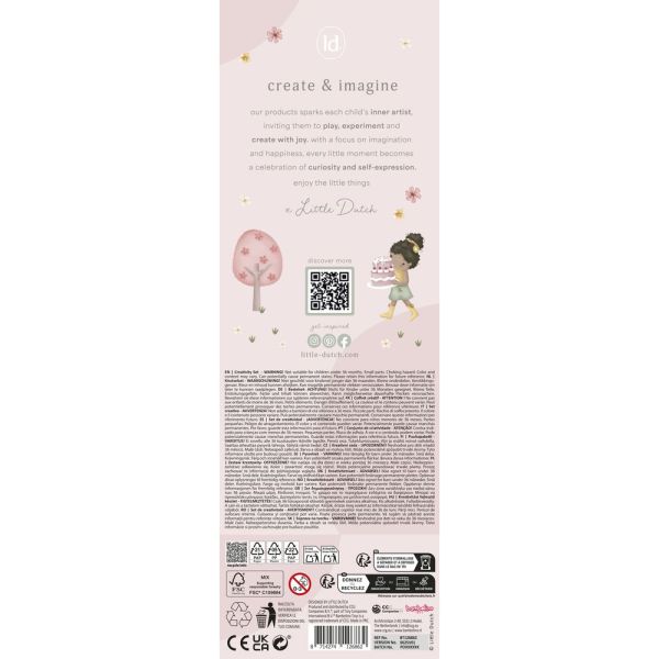 Boîte d'activités créatives XL - Rosa