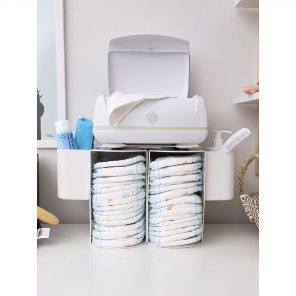 Lot de 8 lingettes réutilisables en bambou Warmies