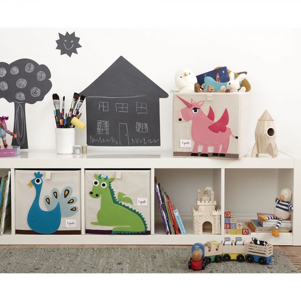 Cube de rangement Lapin 33 x 33 cm