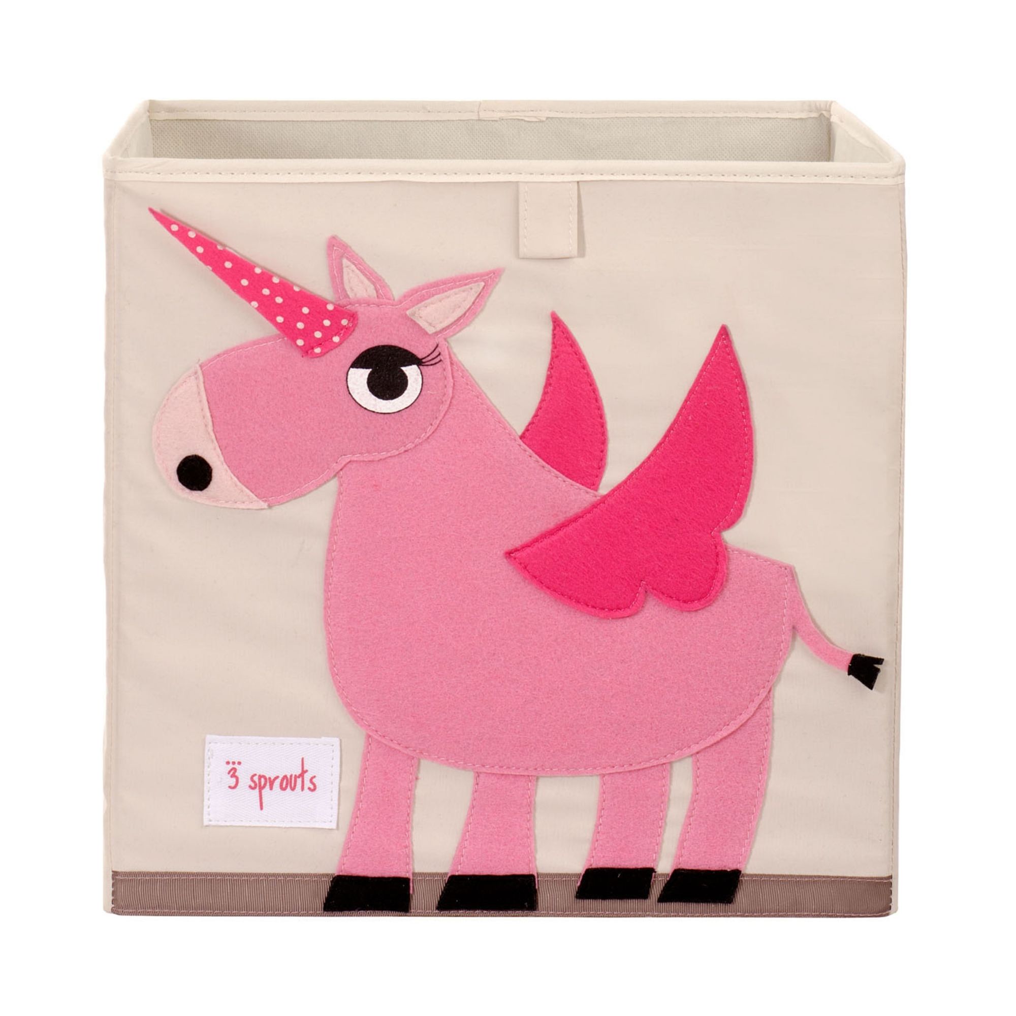 Panier à jouets en feutre - Licorne - ON RANGE TOUT