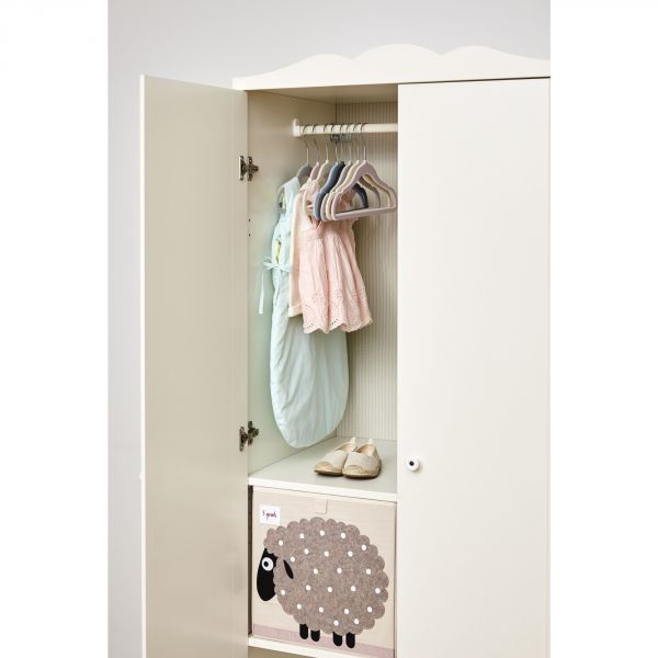 Cube de rangement Mouton 33 x 33 cm