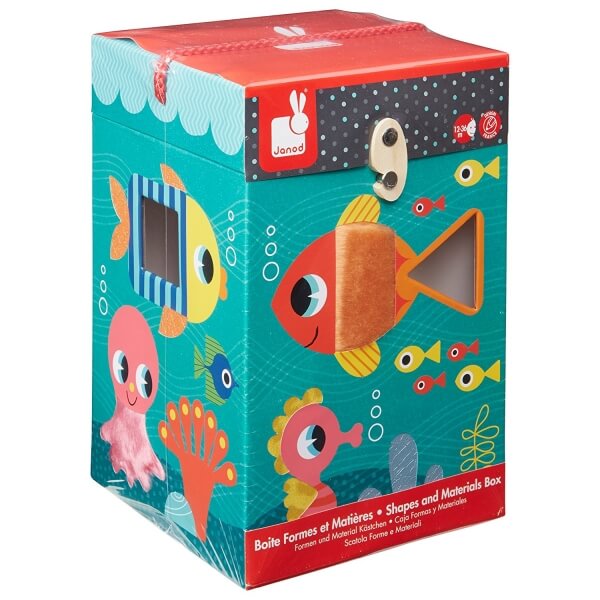 Boite formes et matières océan