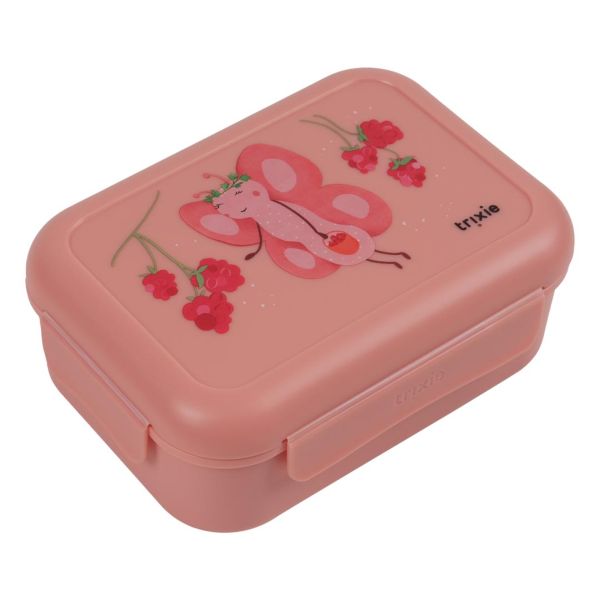 Boîte repas à clips avec séparateur - Fruit fairy Mrs. Butterfly