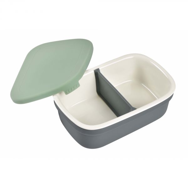 Lunch box céramique Mineral / Vert sauge