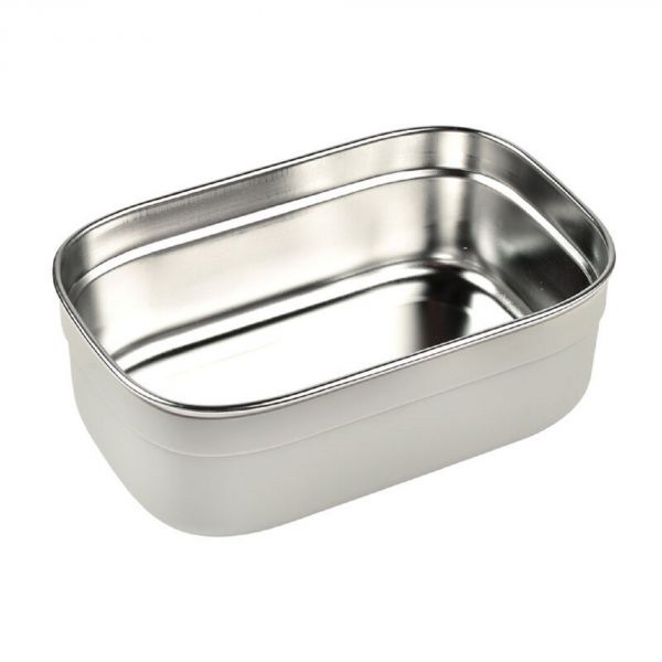 Boîte à goûter inox gris Baltic Blue