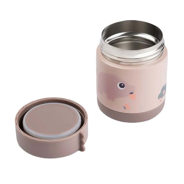 Boîte à repas isotherme Tiny farm Rose