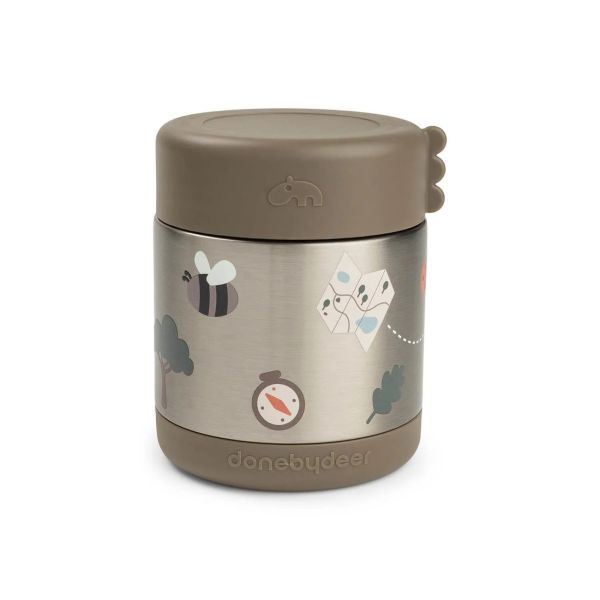 Boîte à repas isotherme Tiny trails Sable 300 ml