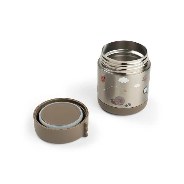 Boîte à repas isotherme Tiny trails Sable 300 ml