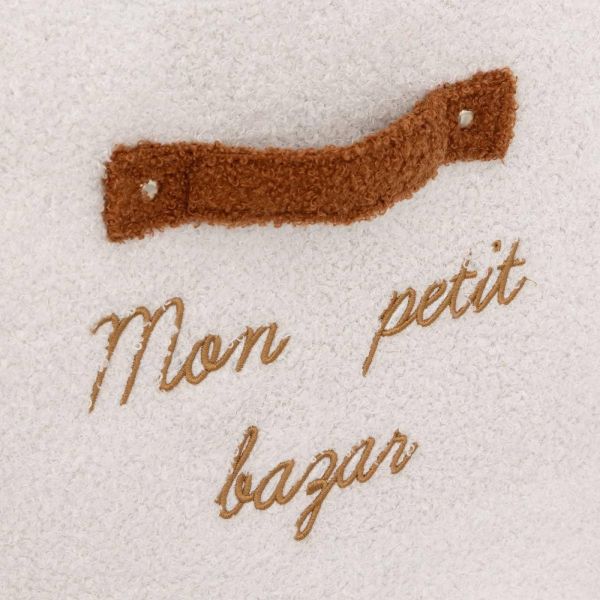 Boîte de rangement Bazar bouclette 29 x 29 cm