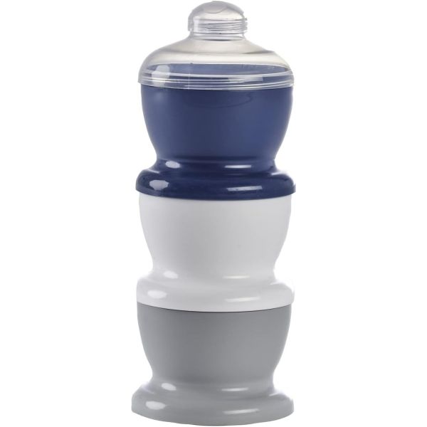 Boite doseuse 3 compartiments Gris charme