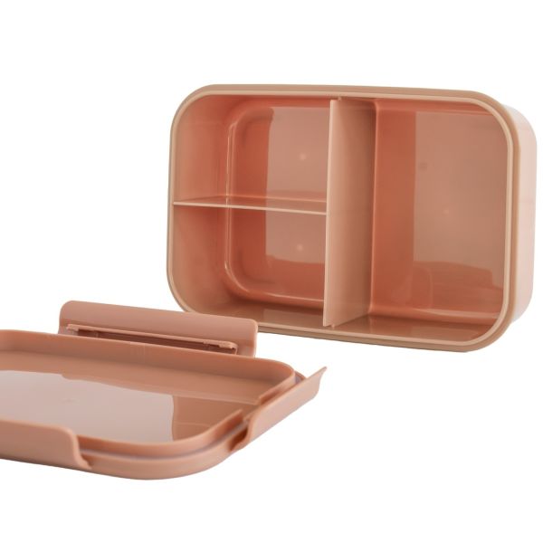 Lunch box en plastique recyclé Rouille