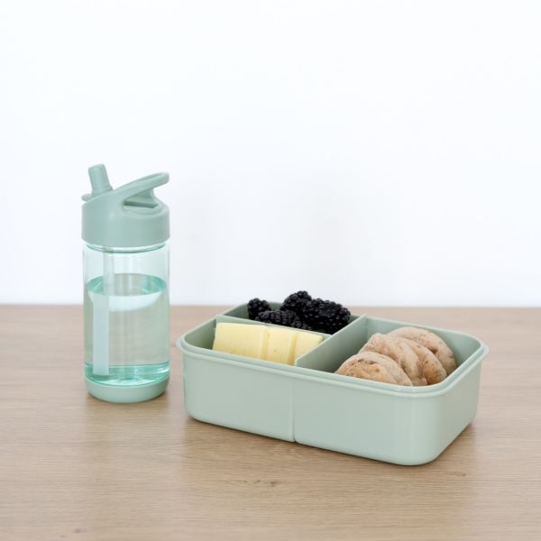 Lunch box en plastique recyclé Vert