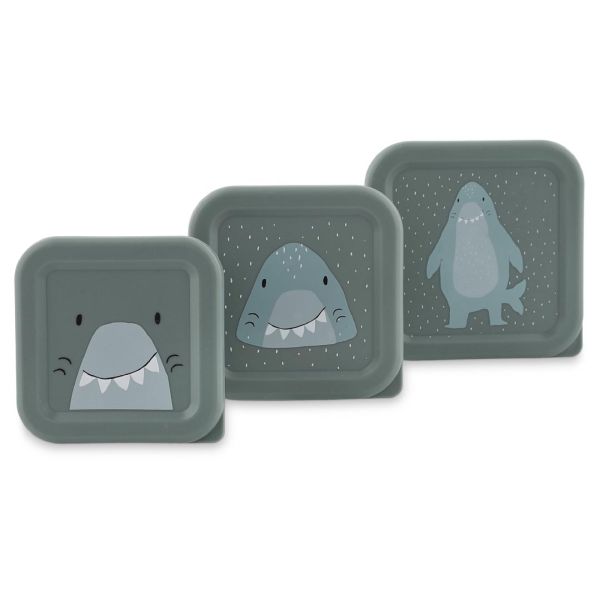 Boîtes à goûter - 3 pièces - Mr. Shark