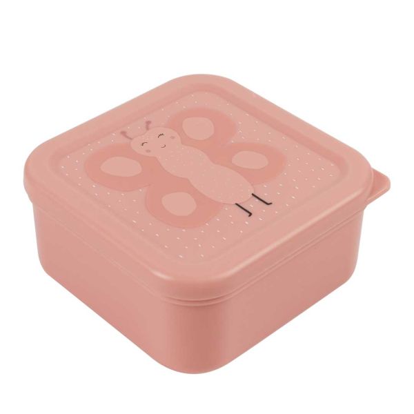 Lot de 3 boîtes à goûter Carrées - Mrs. Butterfly