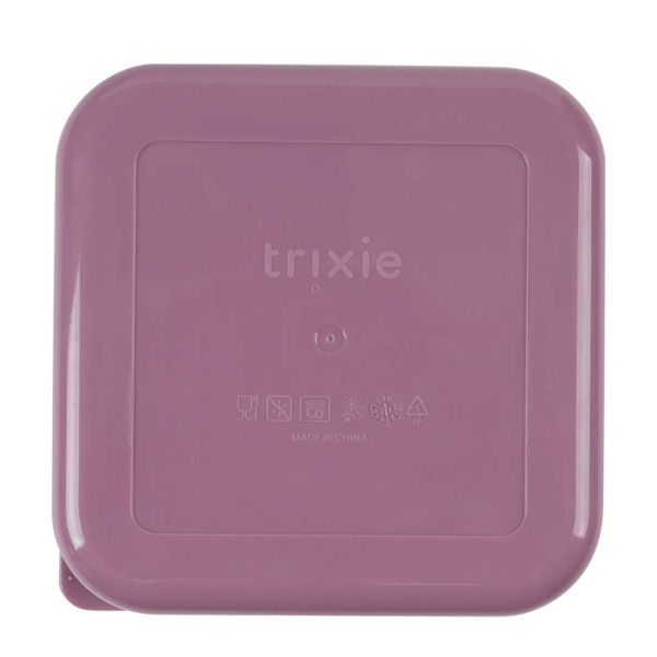 Lot de 3 boîtes à goûter Carrées - Mrs. Peacock