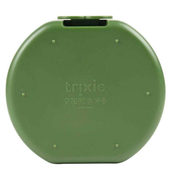 Lot de 2 boîtes à goûter à clip rondes - Mr. Alligator