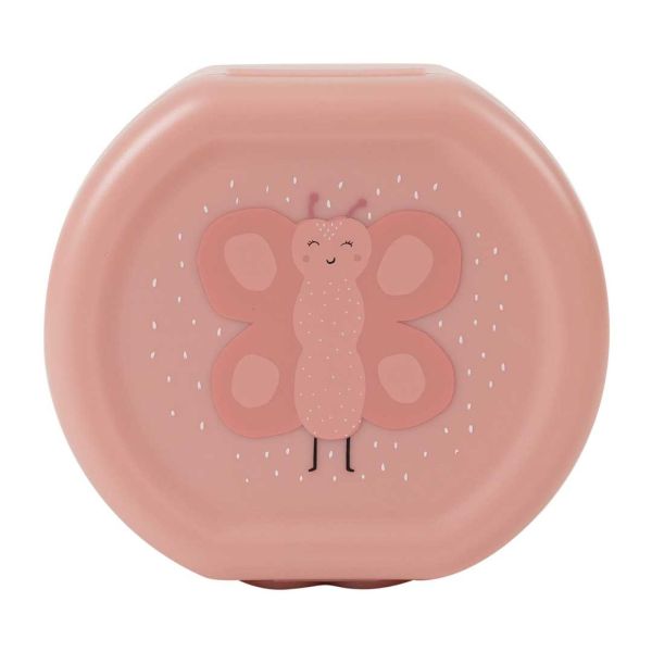 Lot de 2 boîtes à goûter à clip rondes - Mrs. Butterfly