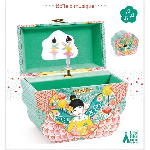 Boîte à musique Mélodie fleurie