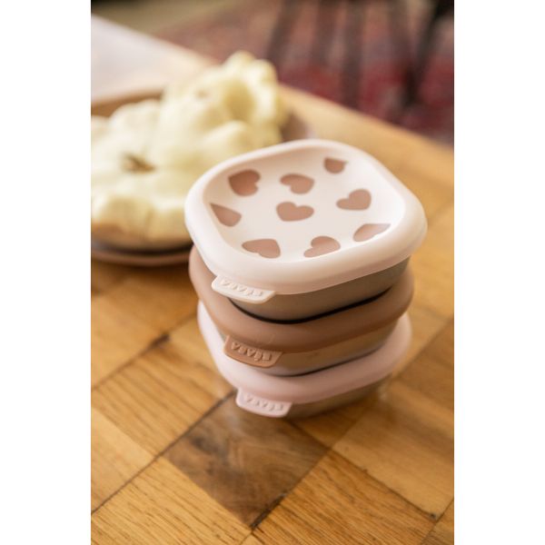 Lot de 3 boîtes repas bébé en inox 250 ml BigLove