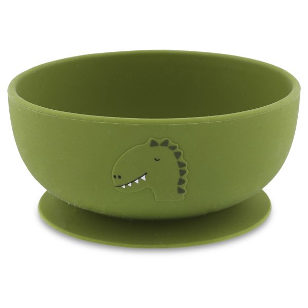 Bol en silicone avec ventouse Mr. Dino