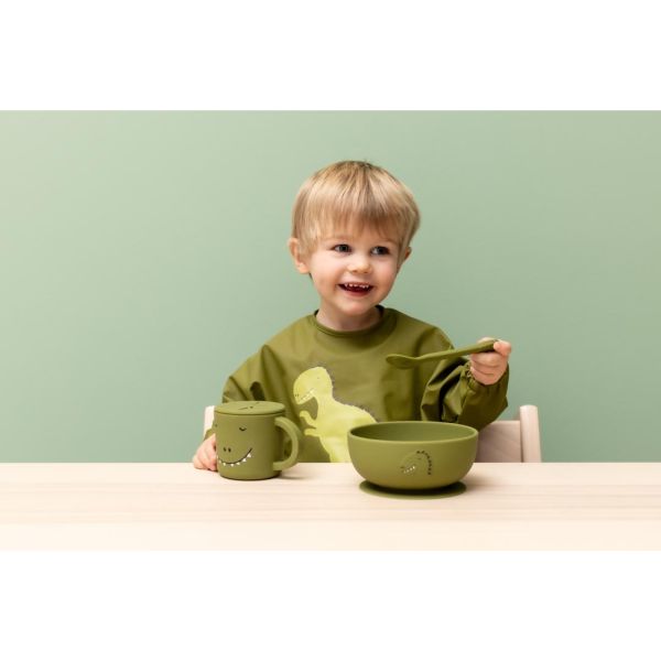 Bol en silicone avec ventouse Mr. Dino