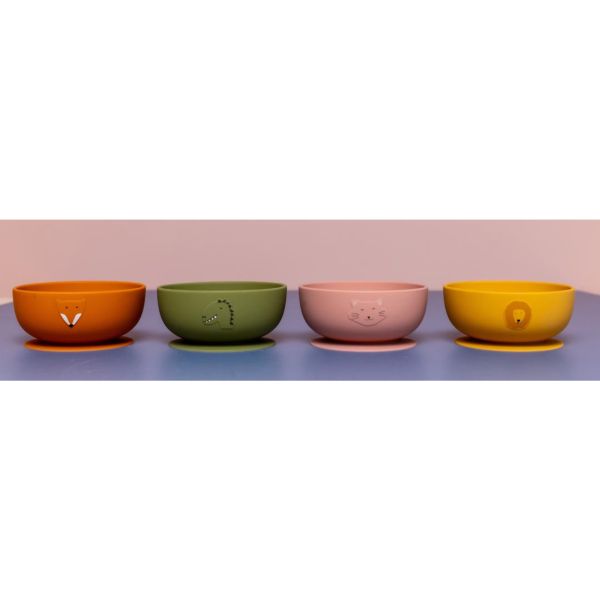 Bol en silicone avec ventouse Mr. Lion