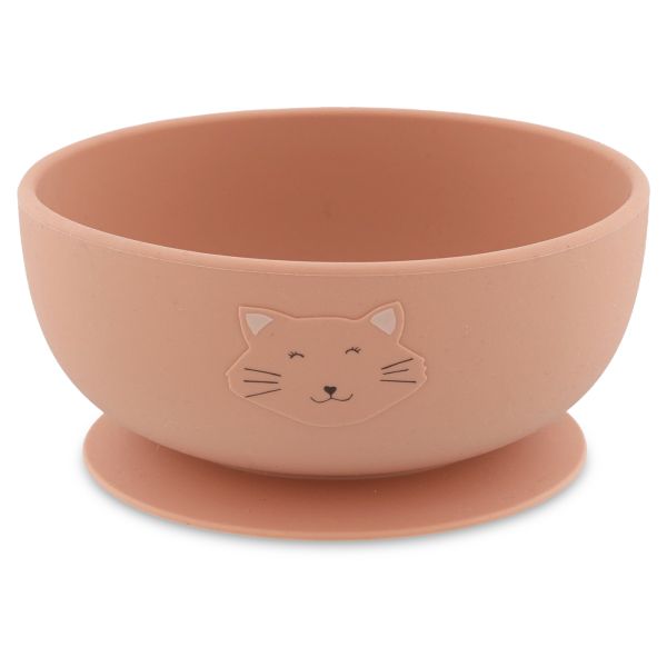 Bol en silicone avec ventouse Mrs. Cat