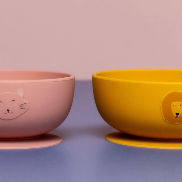 Bol en silicone avec ventouse Mrs. Cat
