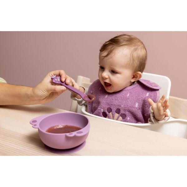 Bol en silicone avec ventouse - Mrs. Peacock