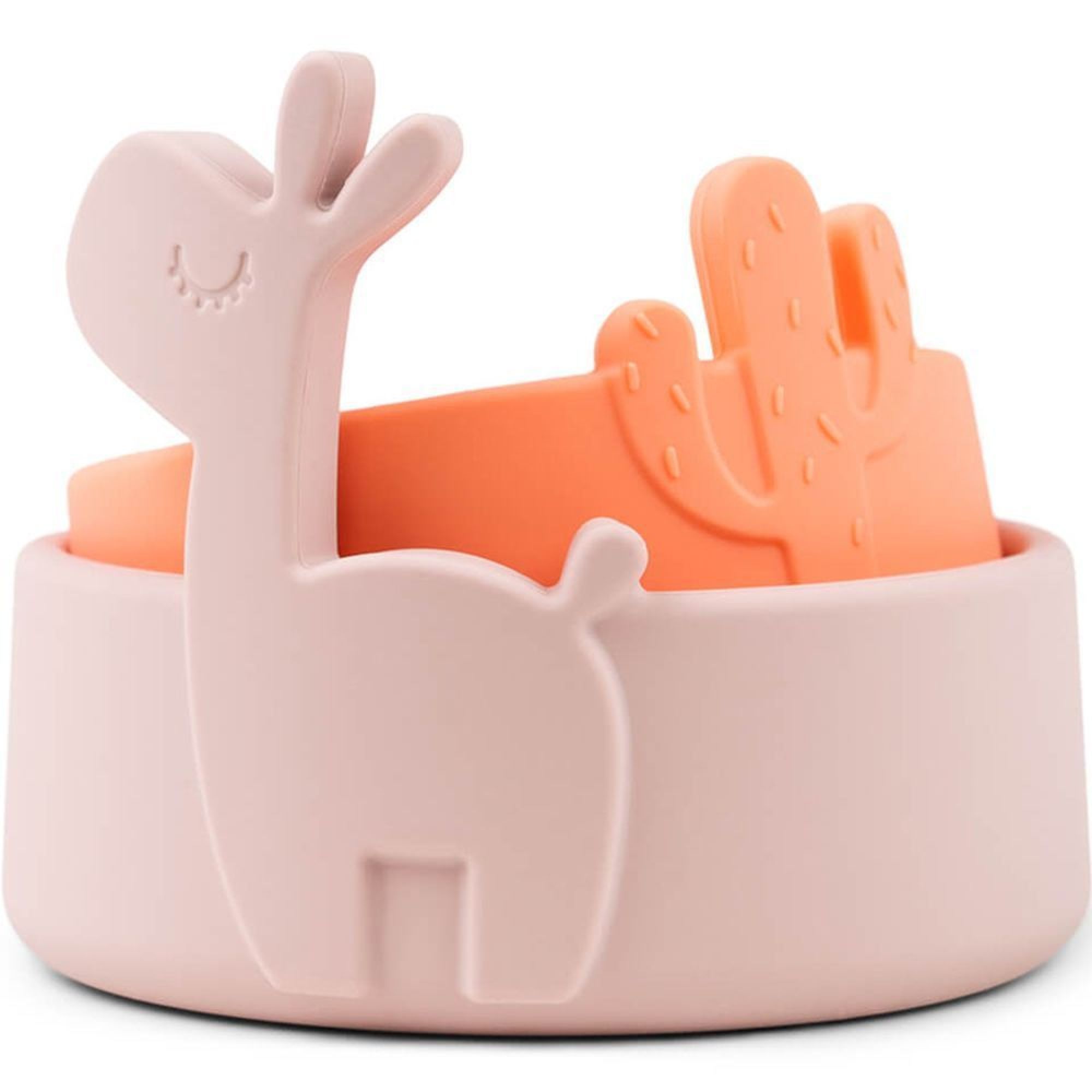 Lot De 2 Bols Bébé à Ventouse MiaMia - Antidérapants, Sans BPA, Motif Monstre