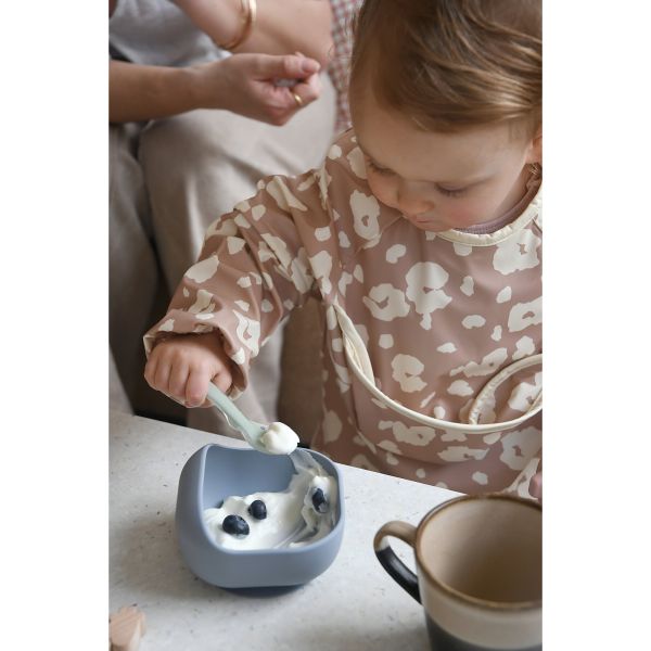 Bol en silicone ventouse bébé Galet