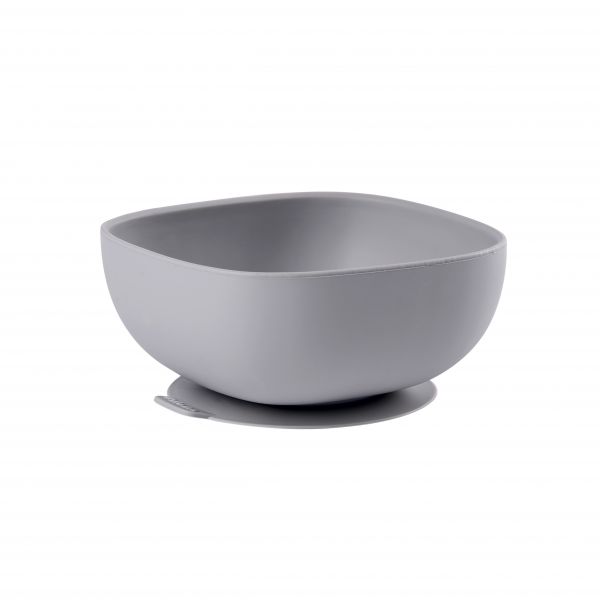 Bol silicone ventouse Grey de Béaba, Béaba : Aubert