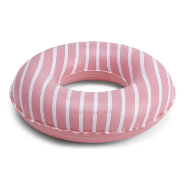 Bouée rayures blanches Ø 55 cm