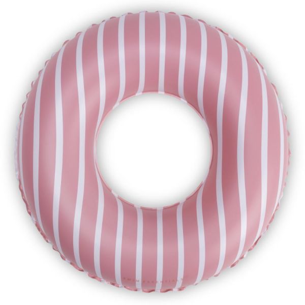 Bouée rayures blanches Ø 55 cm