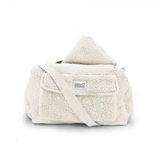 Babyshower Grand Panier de Rangement - Mouton Blanc - Panier