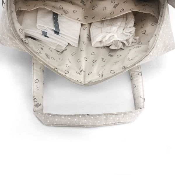 Sac de maternité Camila Olive Bloom - Made in Bébé