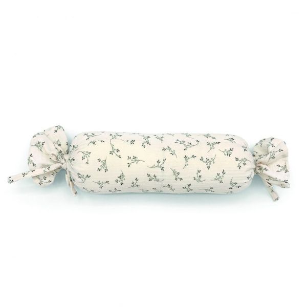 Coussin Bonbon Olive bloom