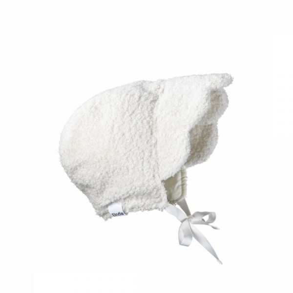 Chapeau anti-UV bébé Vintage bouclette Blanc 6-12 mois
