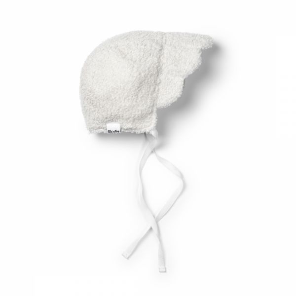 Chapeau anti-UV bébé Vintage bouclette Blanc 6-12 mois
