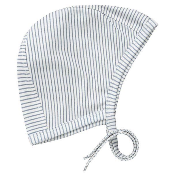 Bonnet bébé 9/12 mois - Classic Stripes Blue