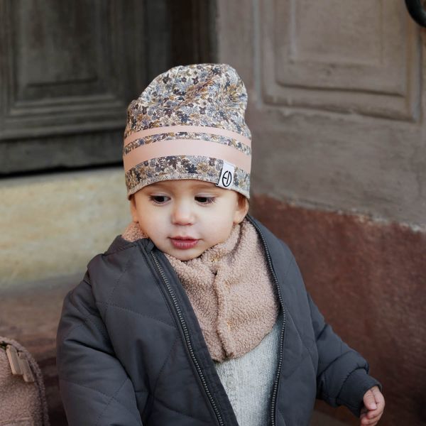 Bonnet bébé d'hiver fin 1-2 ans Blue Garden