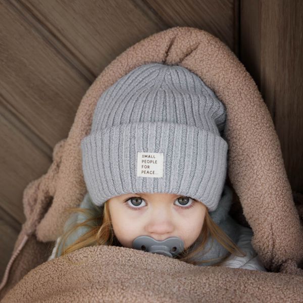 Bonnet en laine bébé Sunrise Blue 6-12 mois